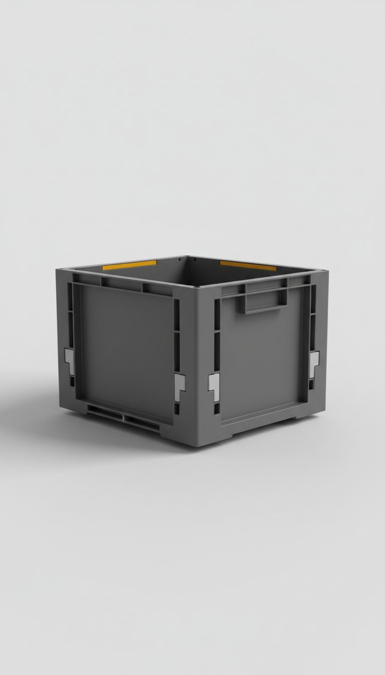 Industrial-Grade Plastic Storage Bin